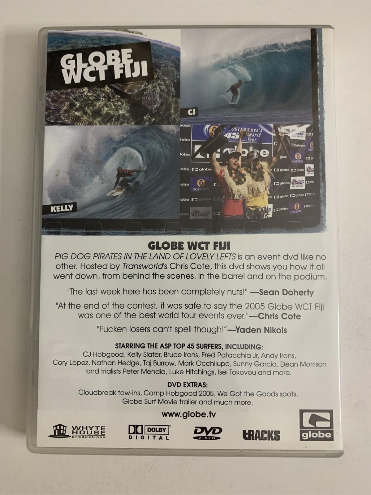 Globe WCT Fiji : Pig-Dog Pirates In The Land of Lovely Lefts (DVD, 2005) Surfing