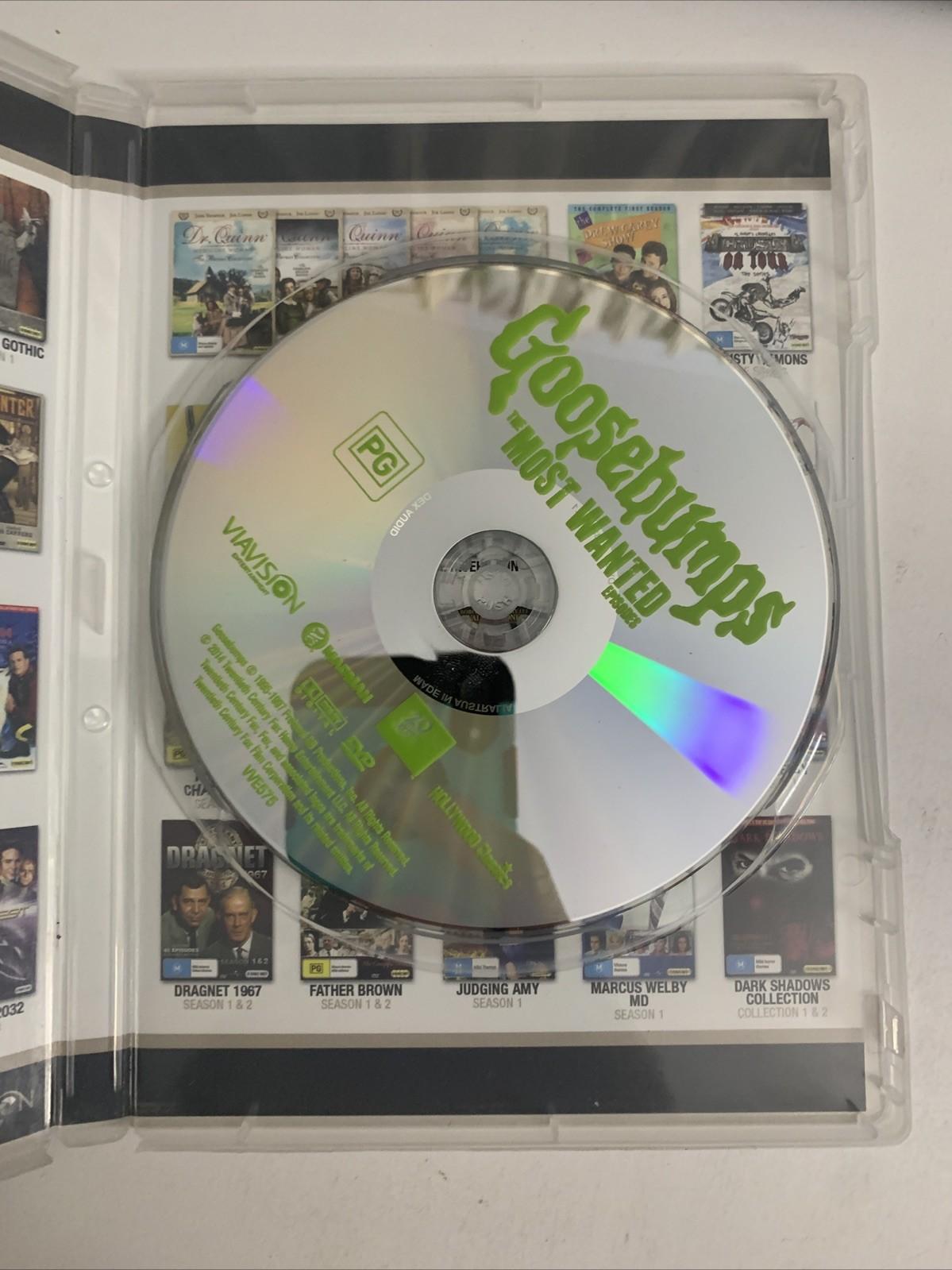 Goosebumps: The Most Wanted Episodes (DVD, 1998) Region 4