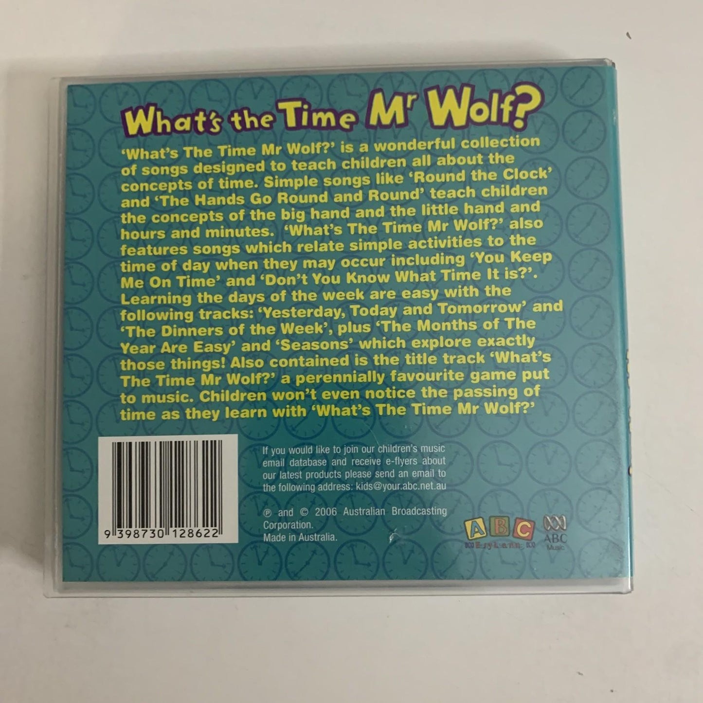 What's the Time Mr. Wolf? by ABC (CD, 2006) Album
