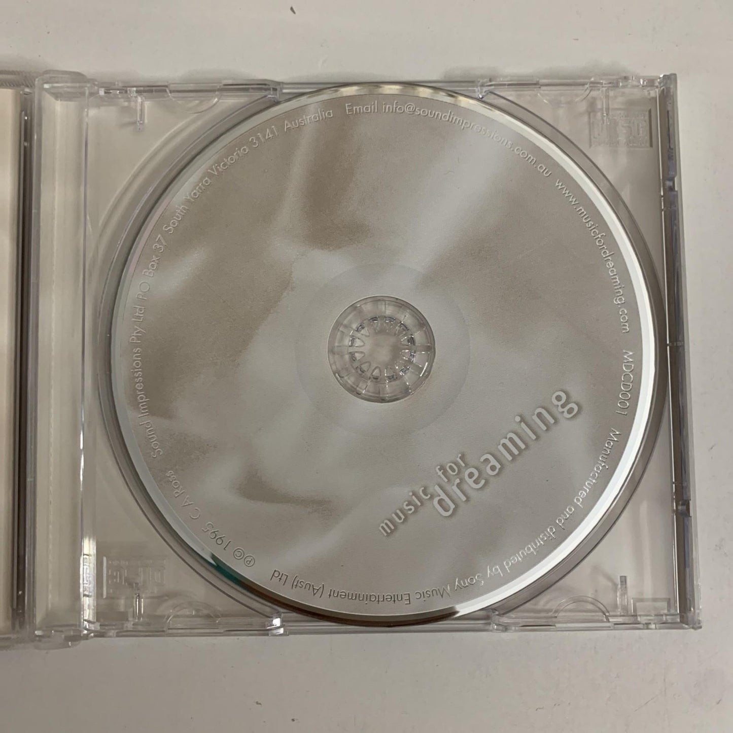Music For Dreaming by Various Artists (CD, 1995) Album