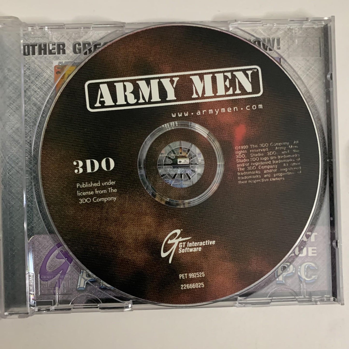 Army Men PC CD-ROM Strategy Game