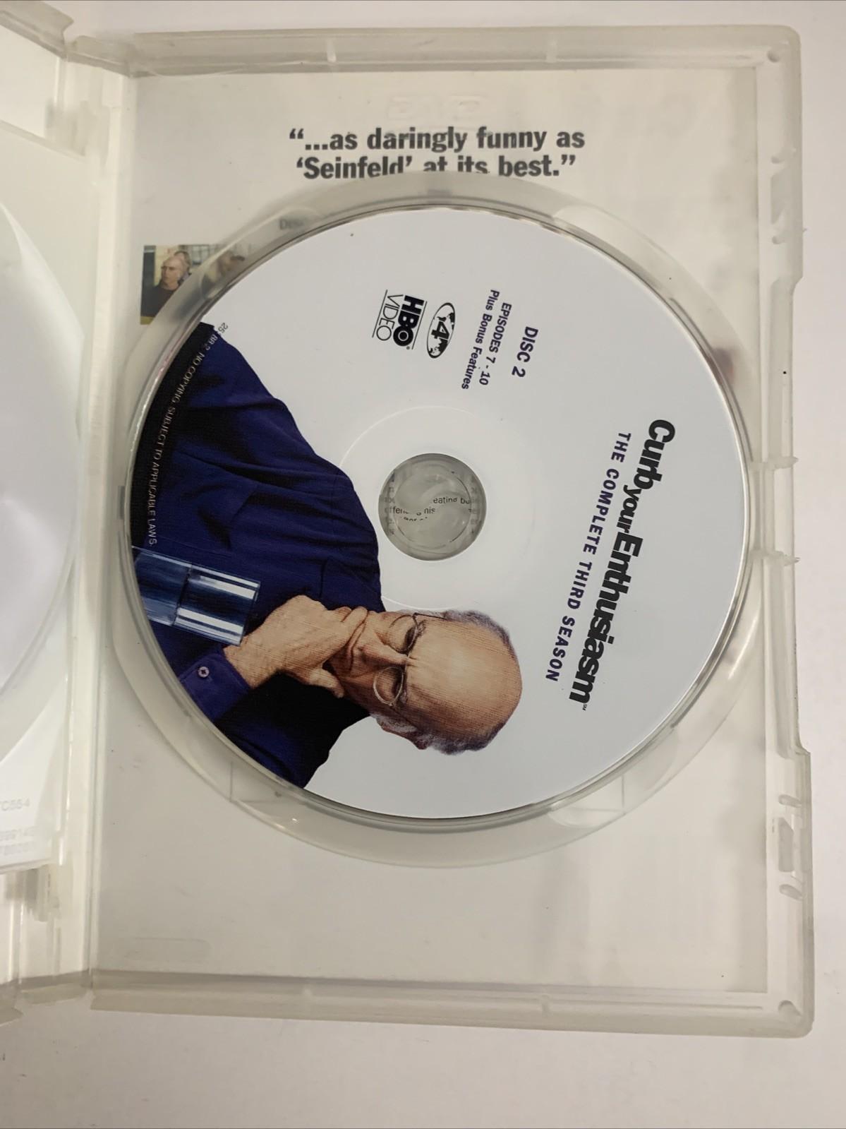 Curb Your Enthusiasm : Season 3 (DVD, 2000) Comedy Region 4