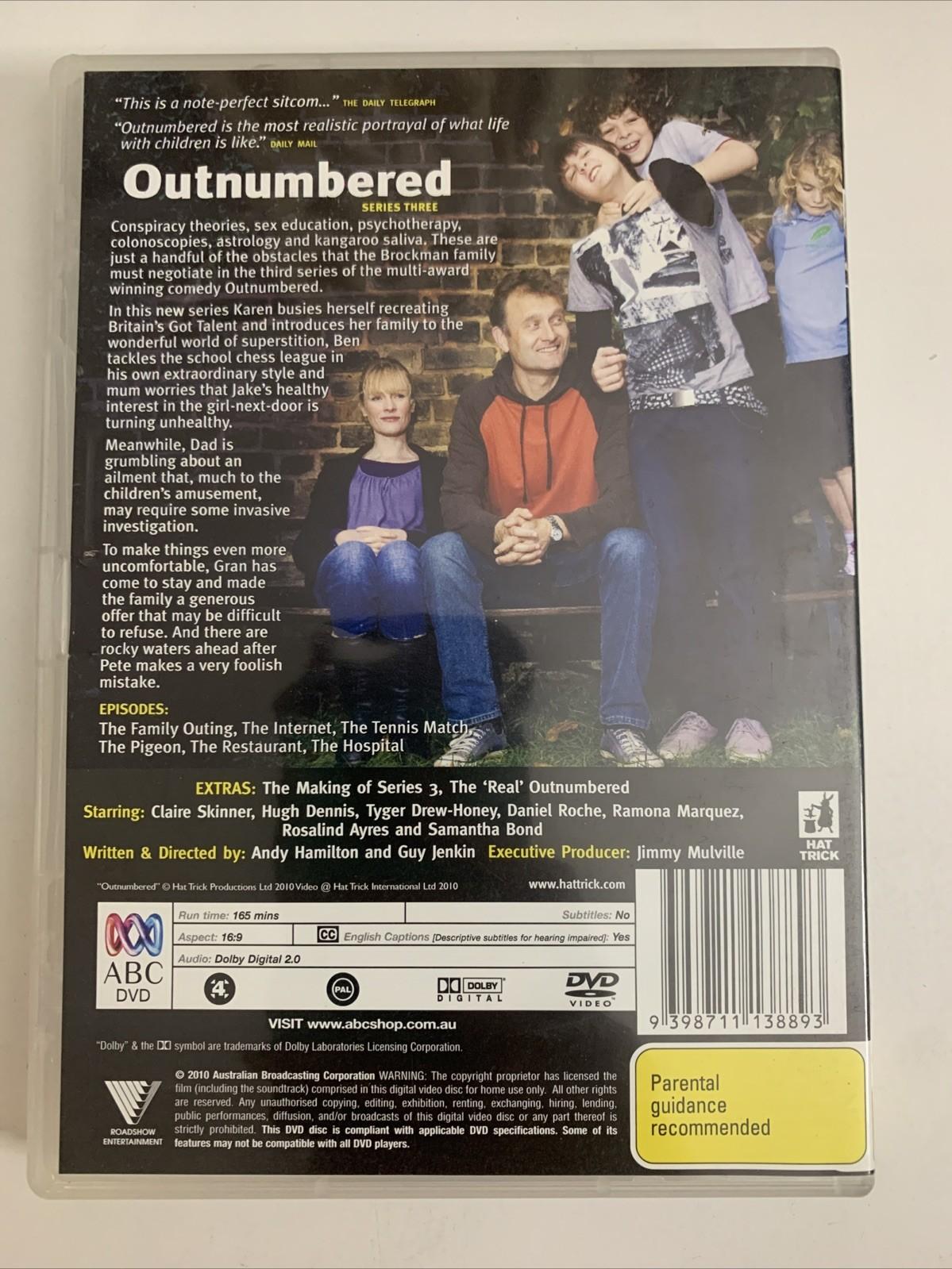 Outnumbered : Series 3 (DVD, 2009) Comedy Region 4