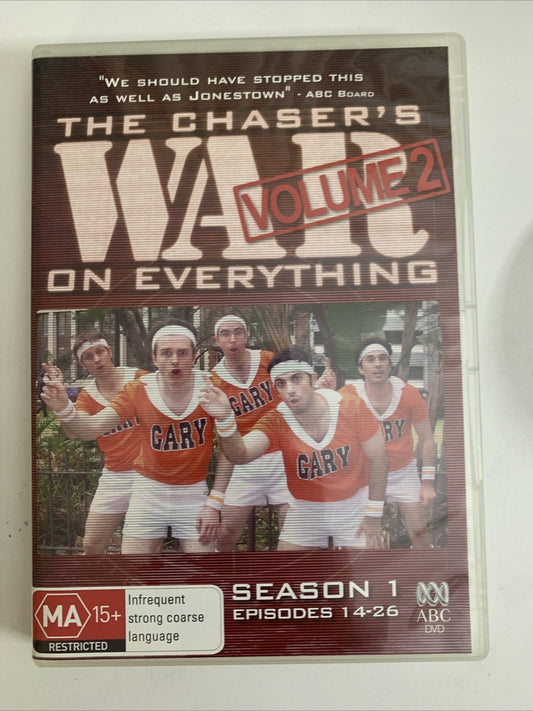 The Chaser's War On Everything : Season 1 : Vol 2 (DVD, 2006) Region 4