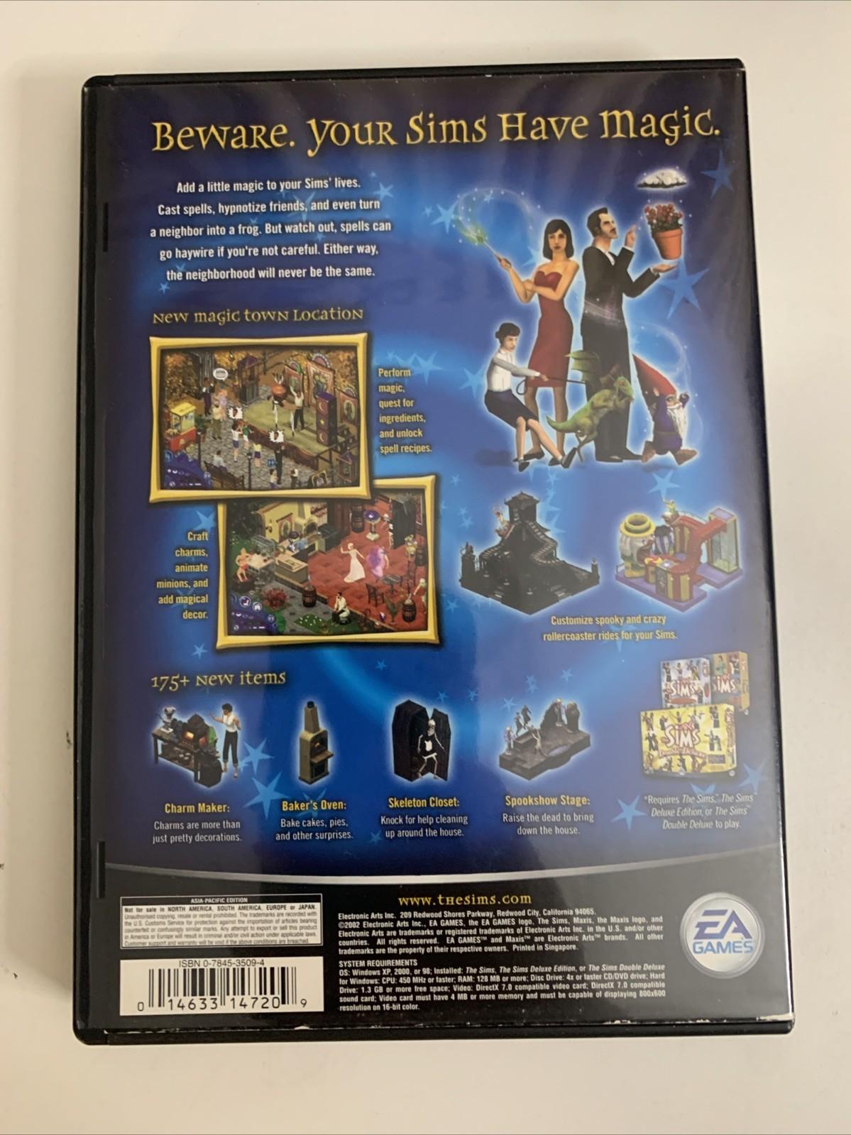 The Sims Makin' Magic Expansion Pack PC CD ROM Windows Game