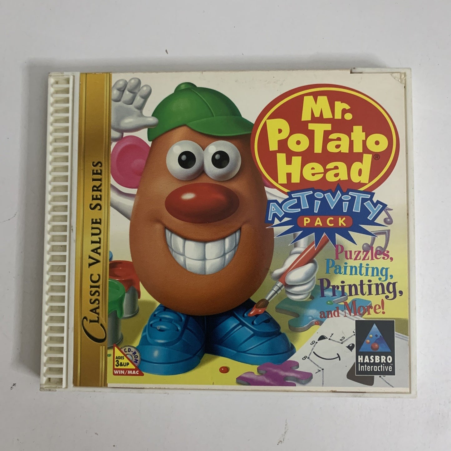 Mr Potato Head Activity Pack PC CD-ROM Windows Mac 1997 Hasbro