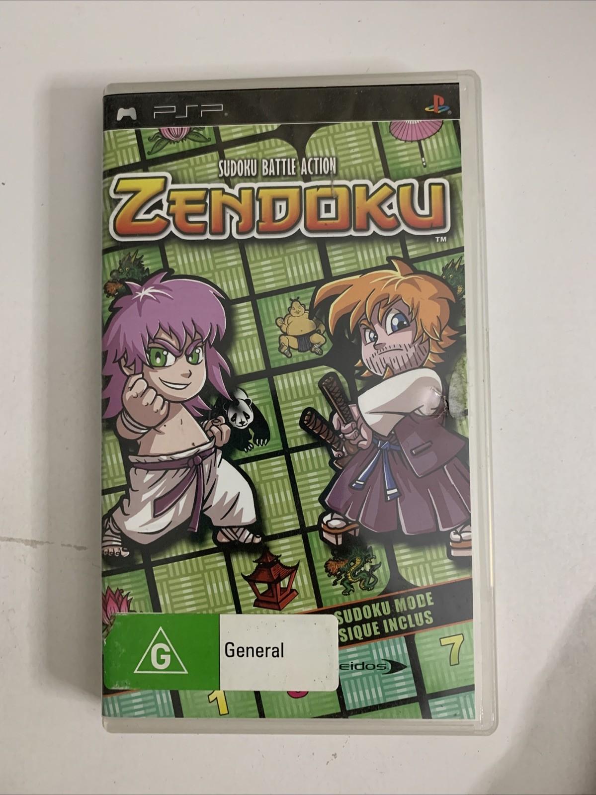 Zendoku Sony PSP Playstation Portable Puzzle Game Complete