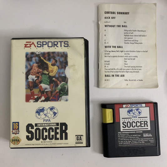 FIFA International Soccer Sega Megadrive PAL with Manual