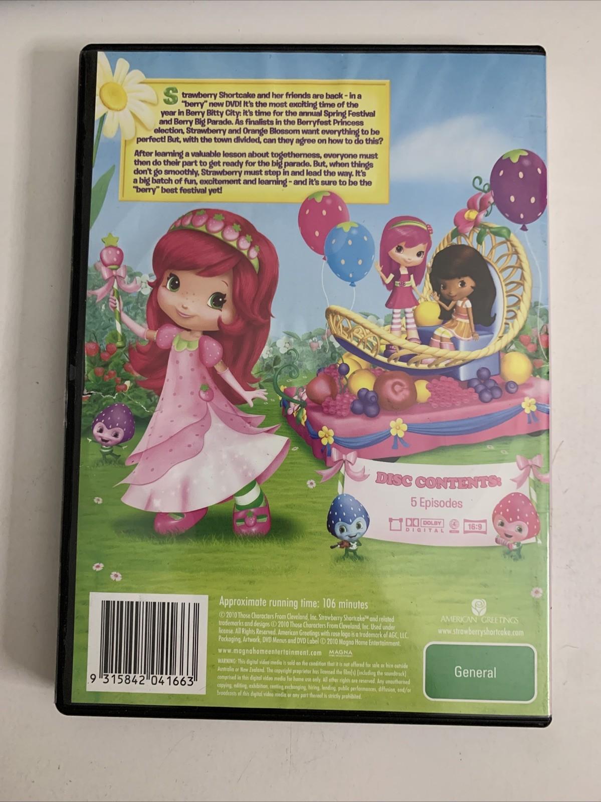 Strawberry Shortcake: Berryfest Princess (DVD, 2009) Animation Region 4