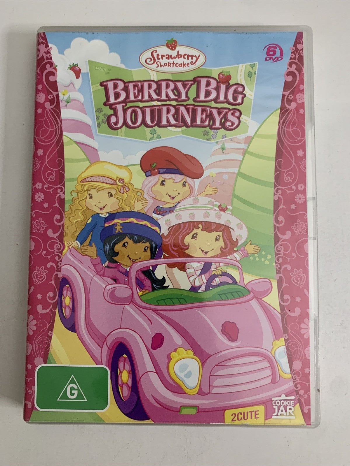 Strawberry Shortcake: Berry Big Journeys (DVD, 2007) Animation Region 4