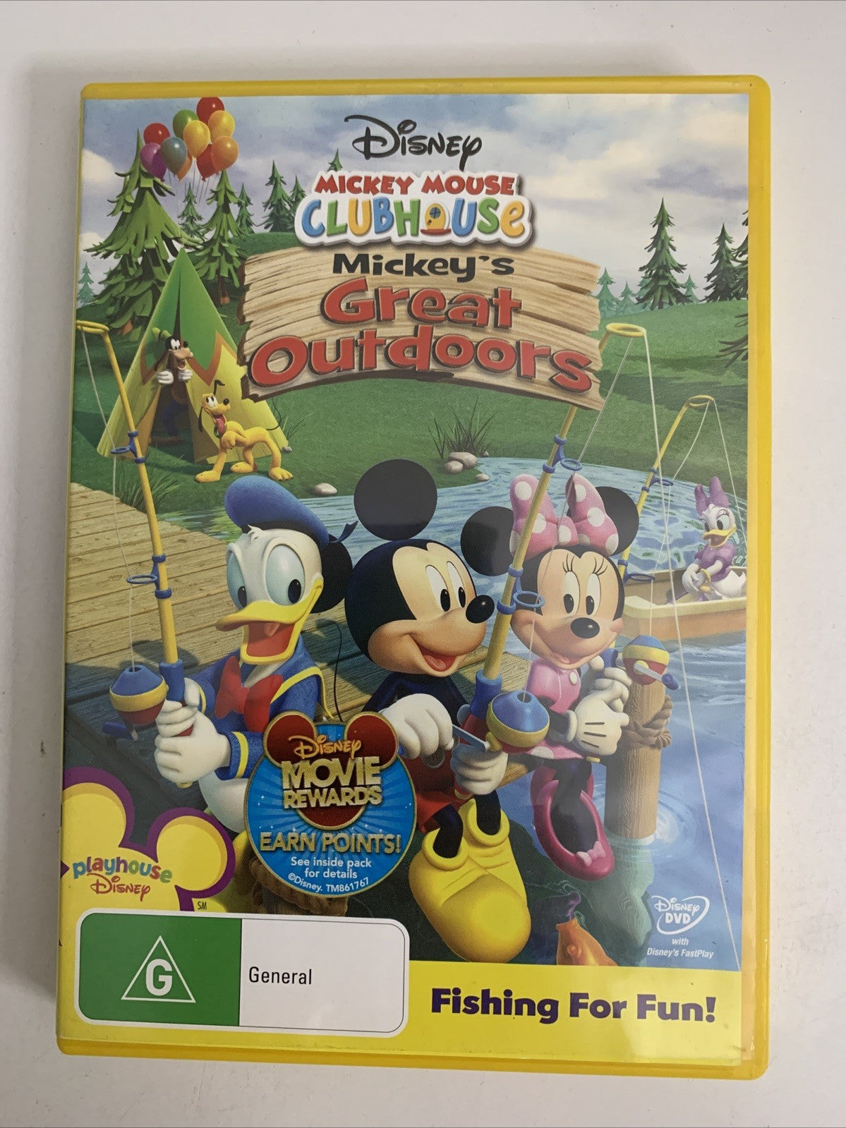 Disney Mickey Mouse Clubhouse: Mickey's Great Outdoors (DVD, 2010) Region 4