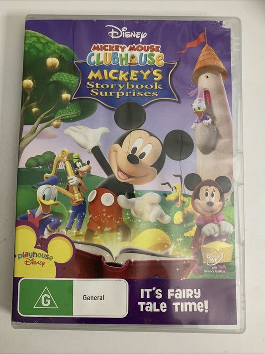 Disney Mickey Mouse Clubhouse: Mickey's Storybook Surprises (DVD, 2006) Region 4