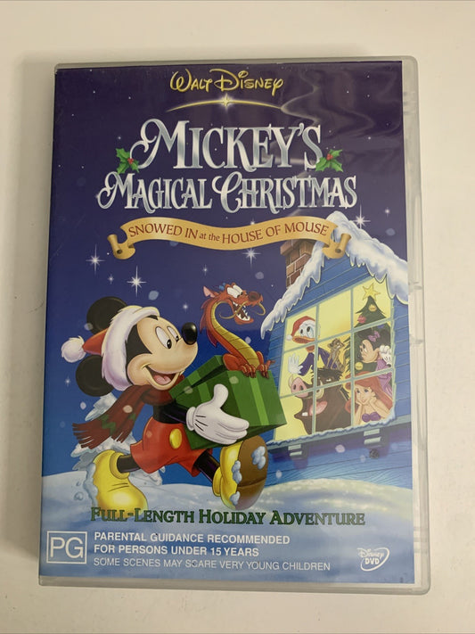 Disney Mickey's Magical Christmas (DVD, 2001) Animation Region 4