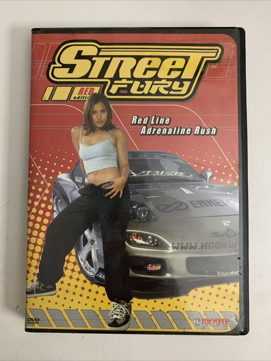 Street Fury Red Edition (DVD, 2002) Red Line Adrenaline Rush All Regions