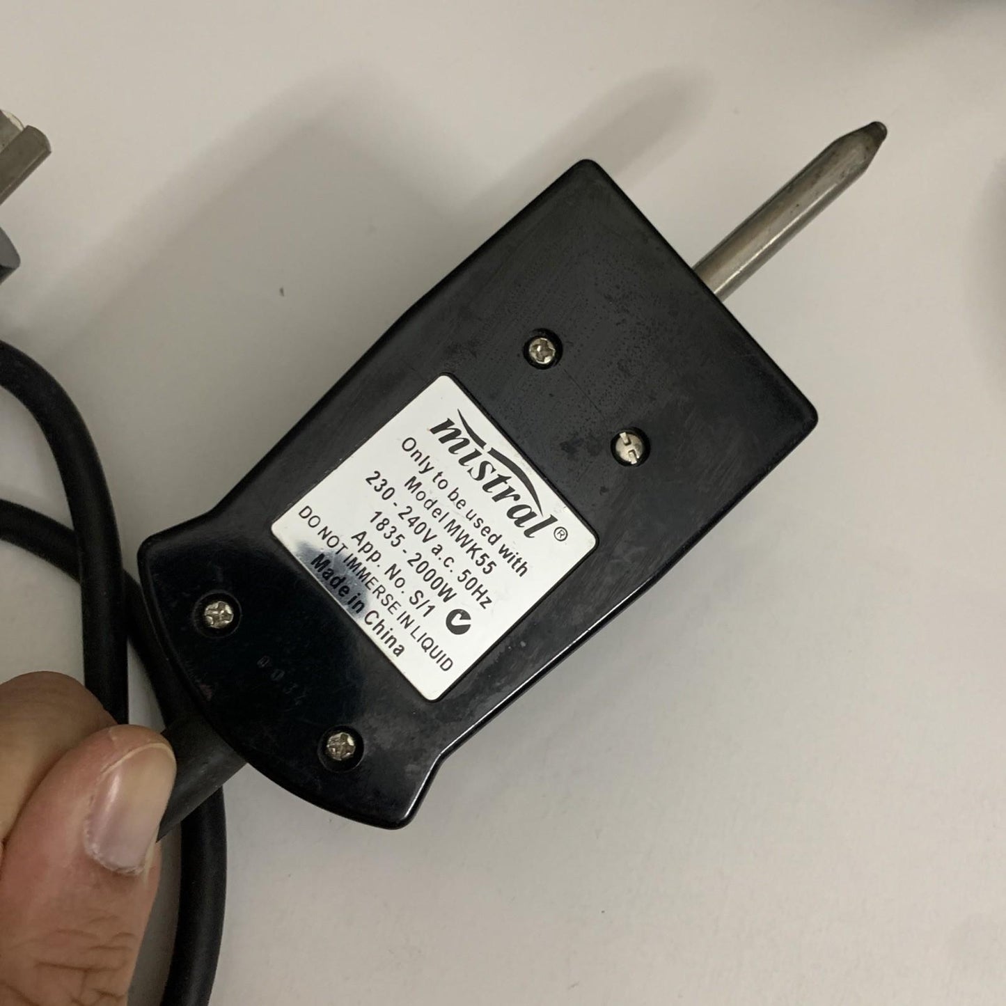 Genuine Mistral MWK55 Temperature Probe Power Supply for MISTRAL Wok