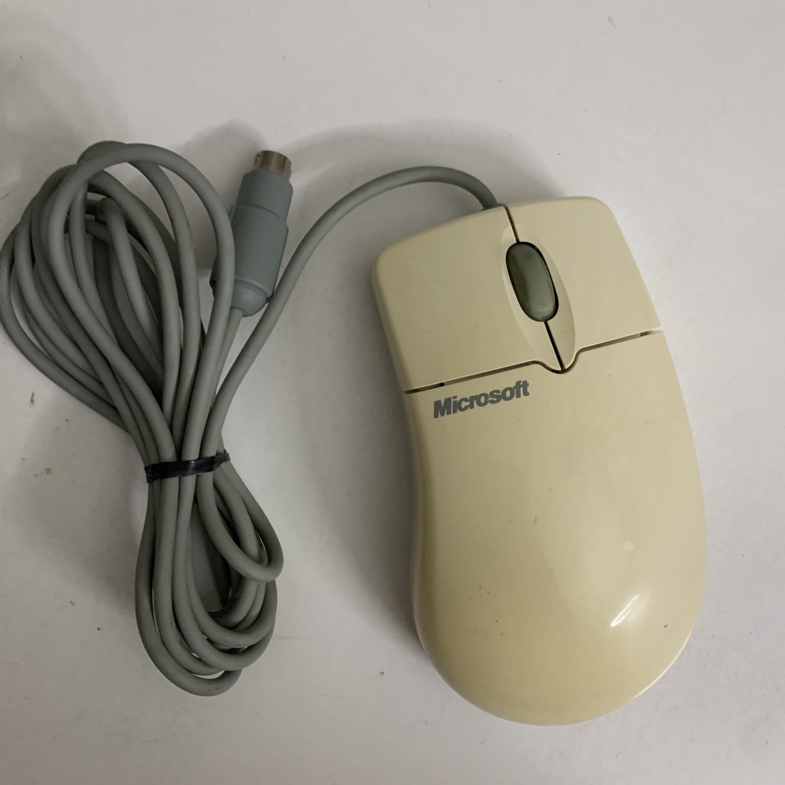 Microsoft IntelliMouse Serial PS/2 Trackball Mouse Wired – Retro Unit
