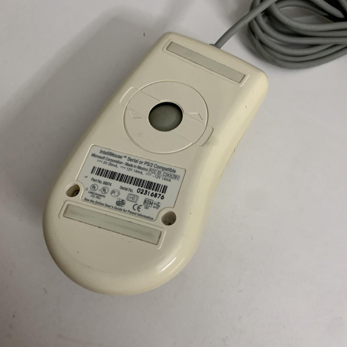 Microsoft IntelliMouse Serial PS/2 Trackball Mouse Wired – Retro Unit