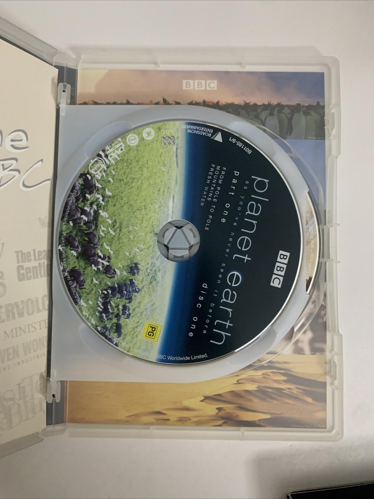 BBC Planet Earth : Volume 1 (DVD, 2006, 2-Discs) David Attenborough Region 4