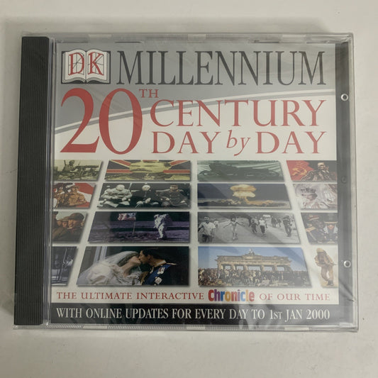 DK Millennium 20th Century Day By Day PC CD-ROM NEW Sealed