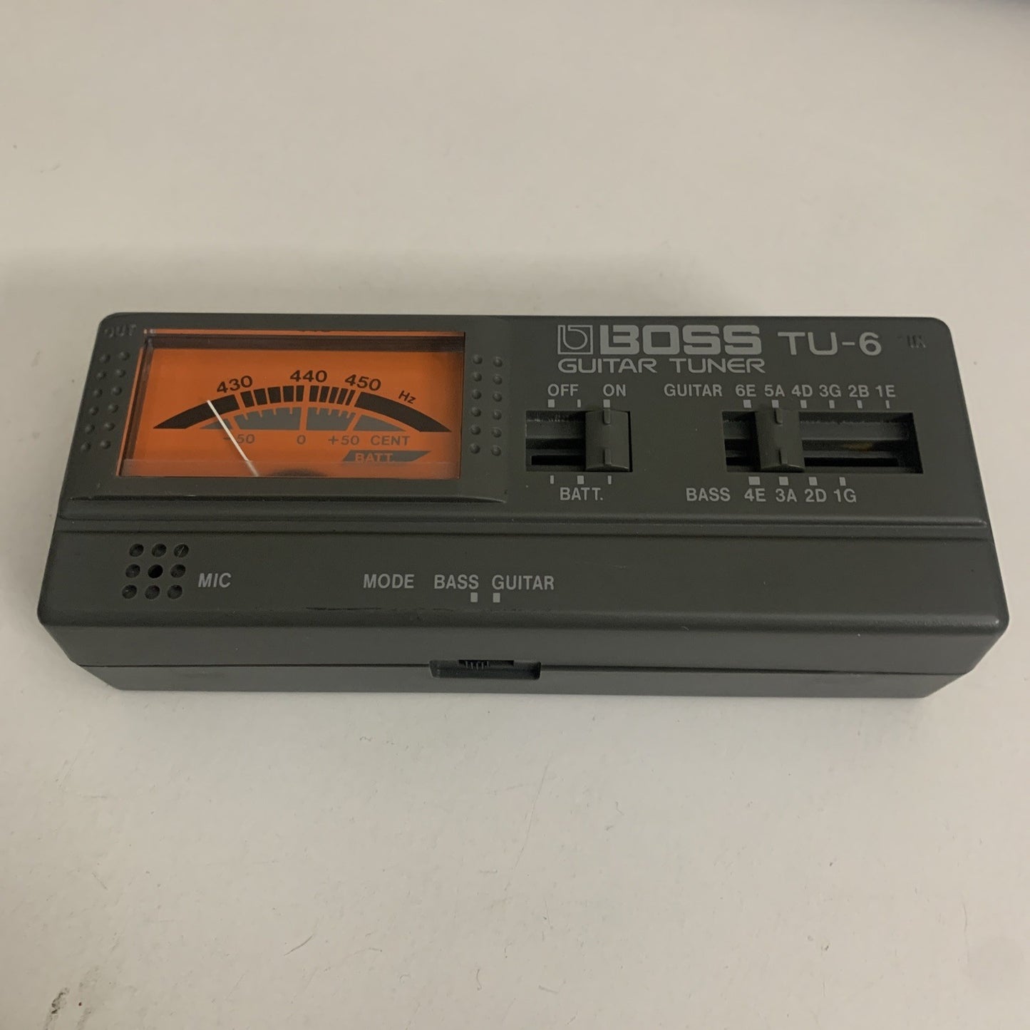 Boss Guitar & Bass Tuner TU-6