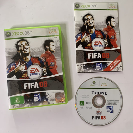 FIFA 08 Microsoft XBOX 360 PAL Game Complete