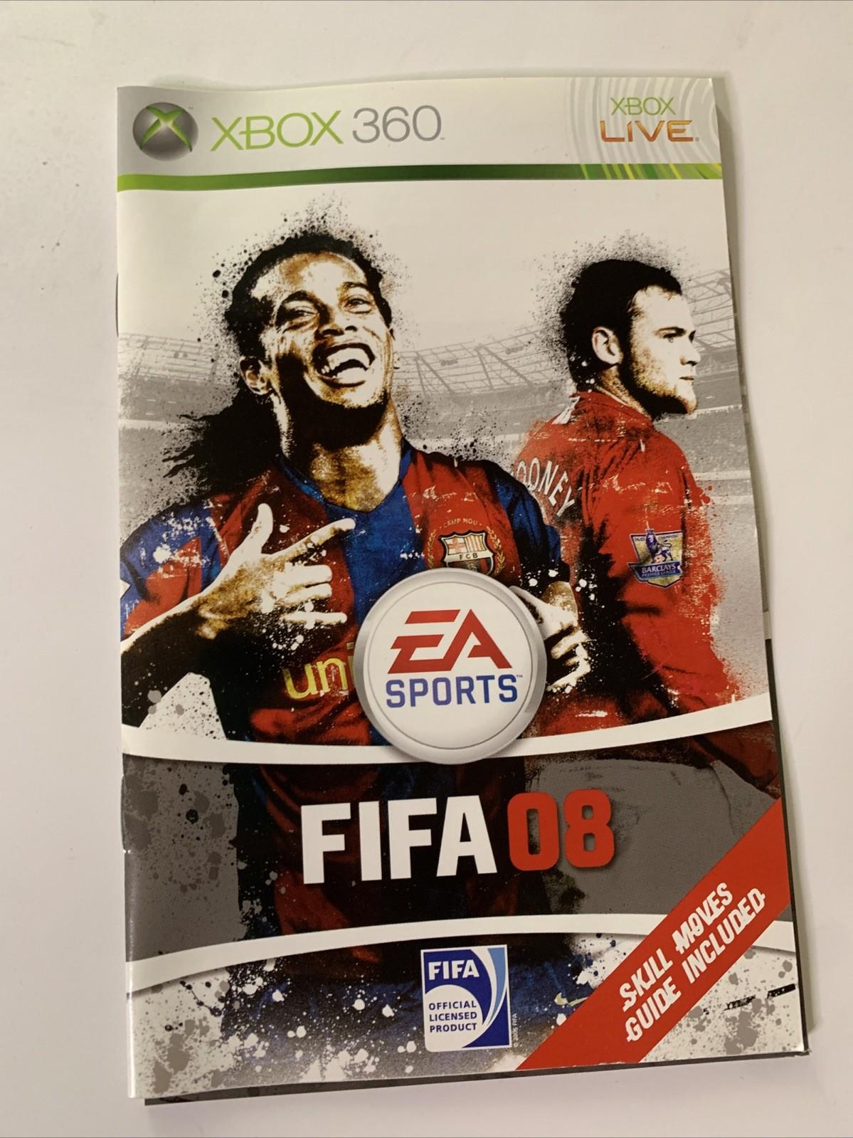 FIFA 08 Microsoft XBOX 360 PAL Game Complete