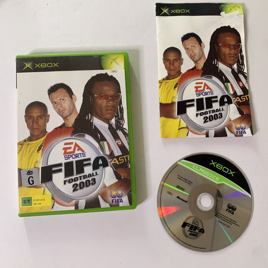 FIFA Football 2003 Microsoft XBOX Original PAL Game Complete