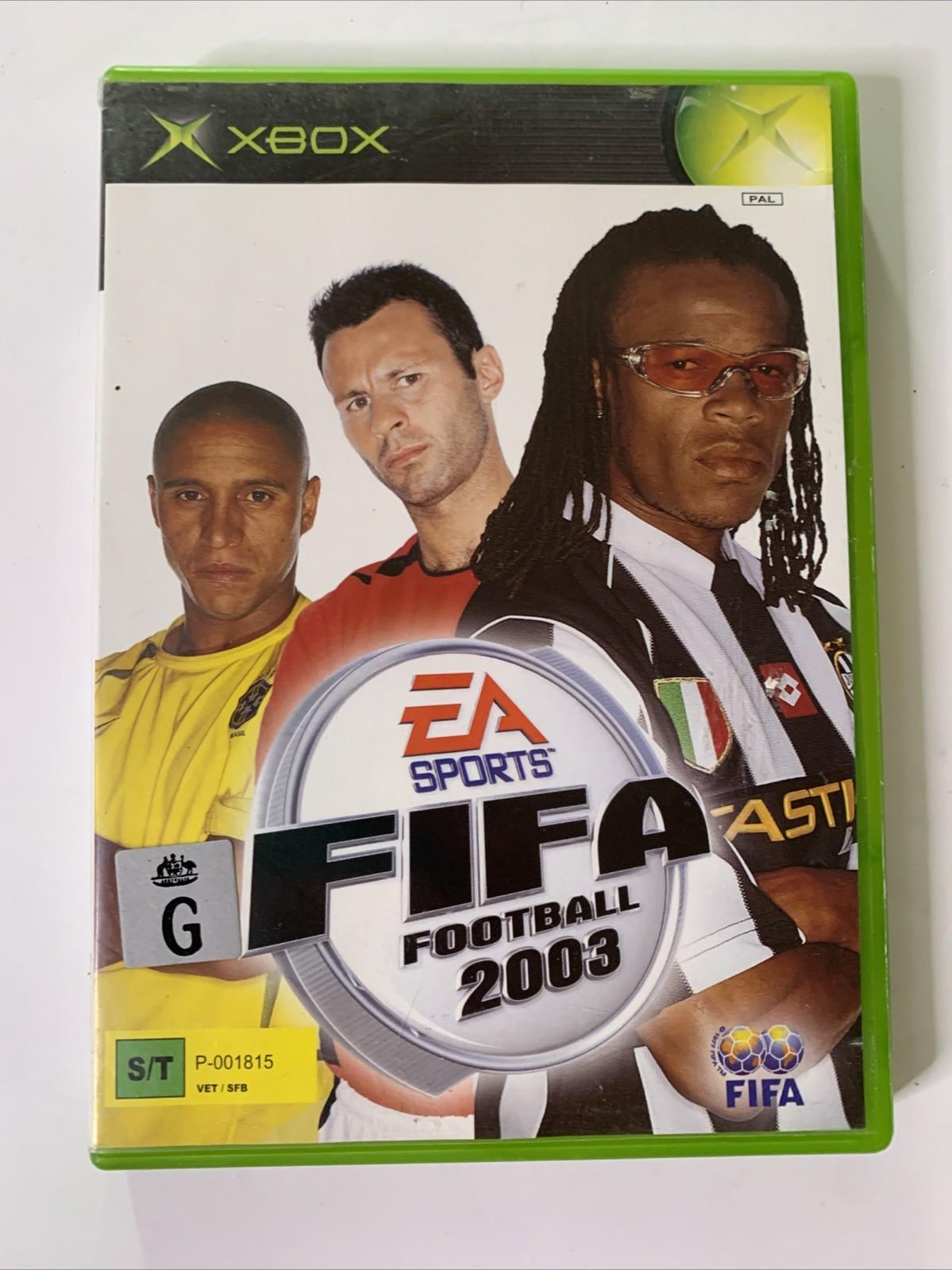 FIFA Football 2003 Microsoft XBOX Original PAL Game Complete