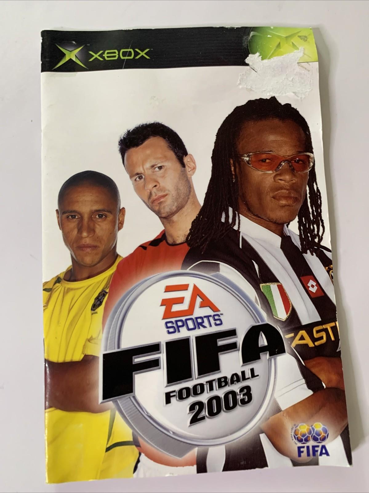 FIFA Football 2003 Microsoft XBOX Original PAL Game Complete