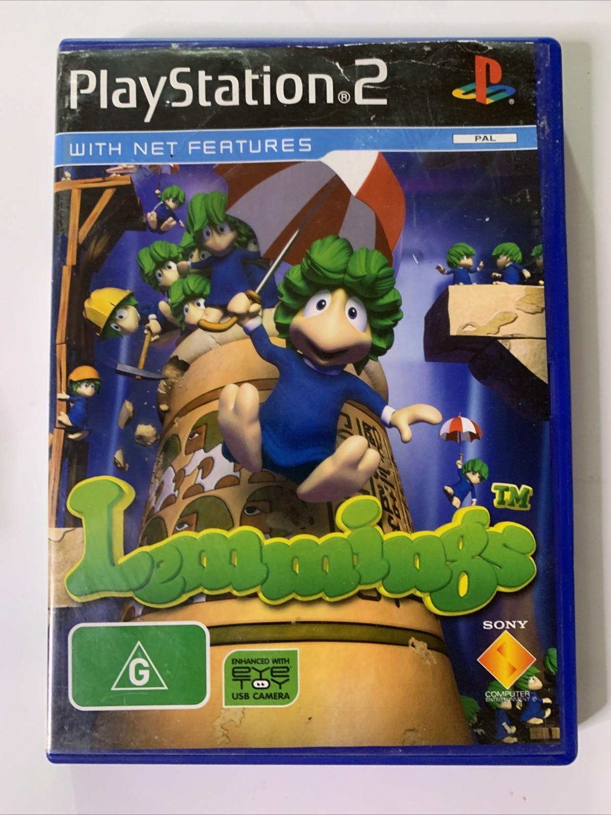 Lemmings PS2 Sony PlayStation 2 PAL Puzzle Game Complete