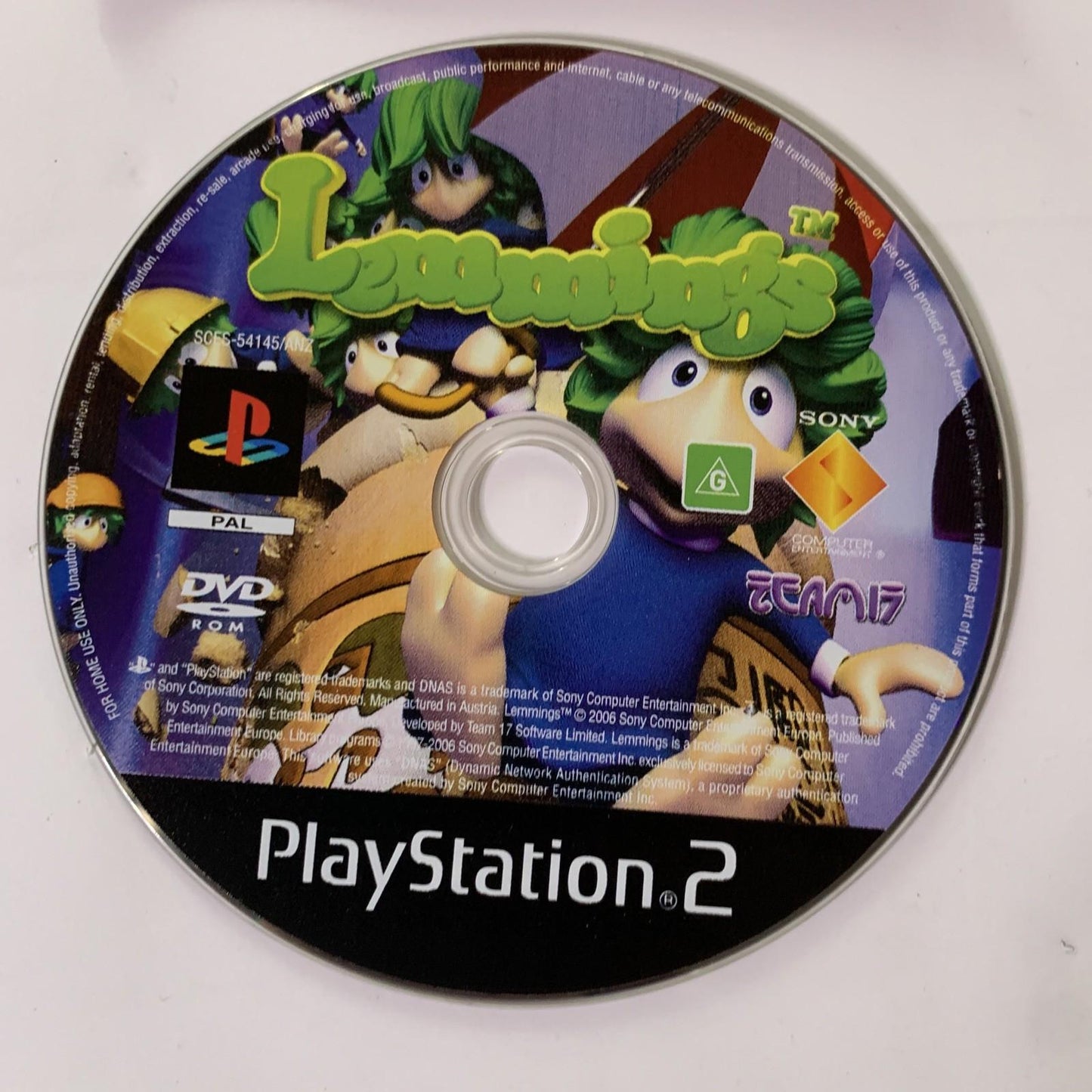 Lemmings PS2 Sony PlayStation 2 PAL Puzzle Game Complete