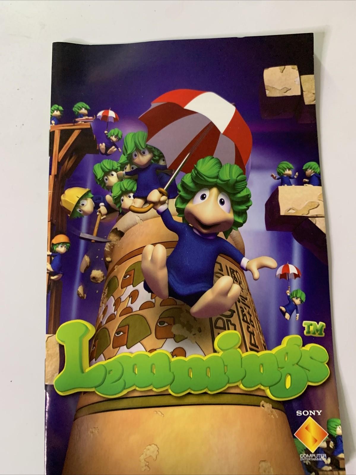 Lemmings PS2 Sony PlayStation 2 PAL Puzzle Game Complete