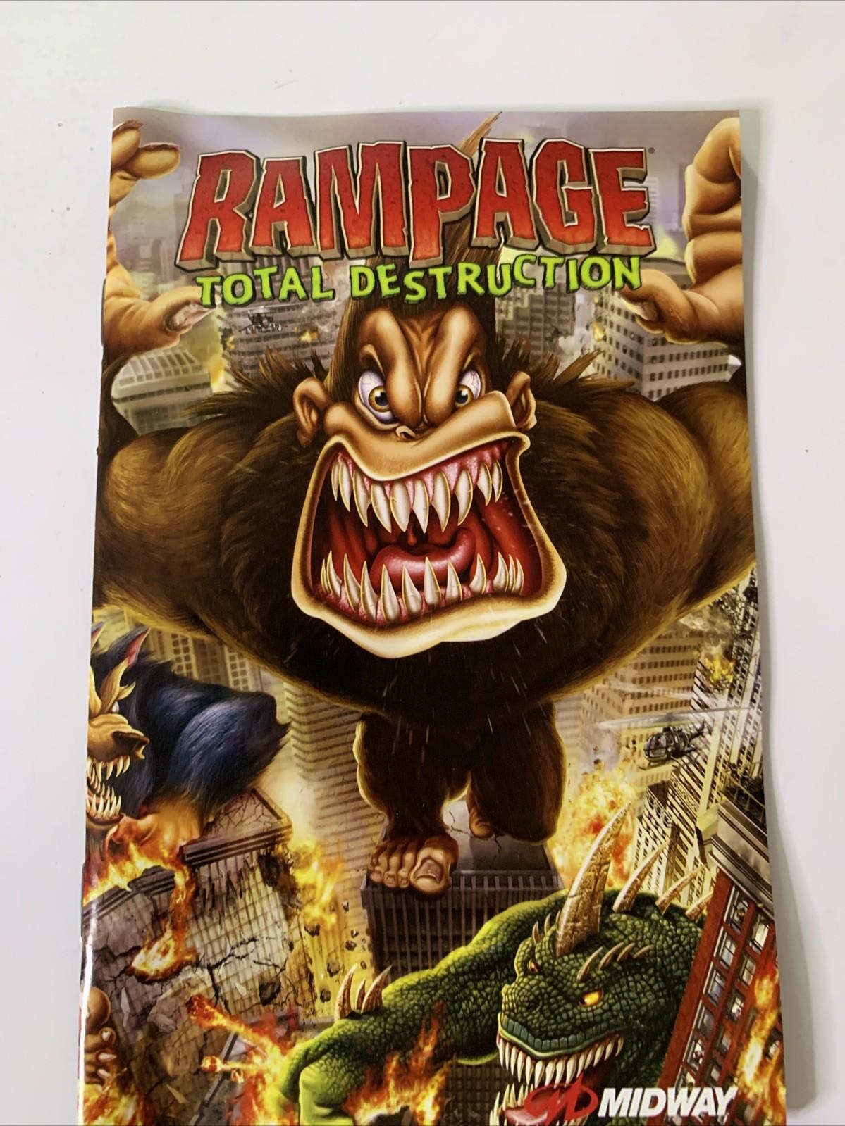 Rampage: Total Destruction PS2 Sony PlayStation 2 PAL Game Complete ...