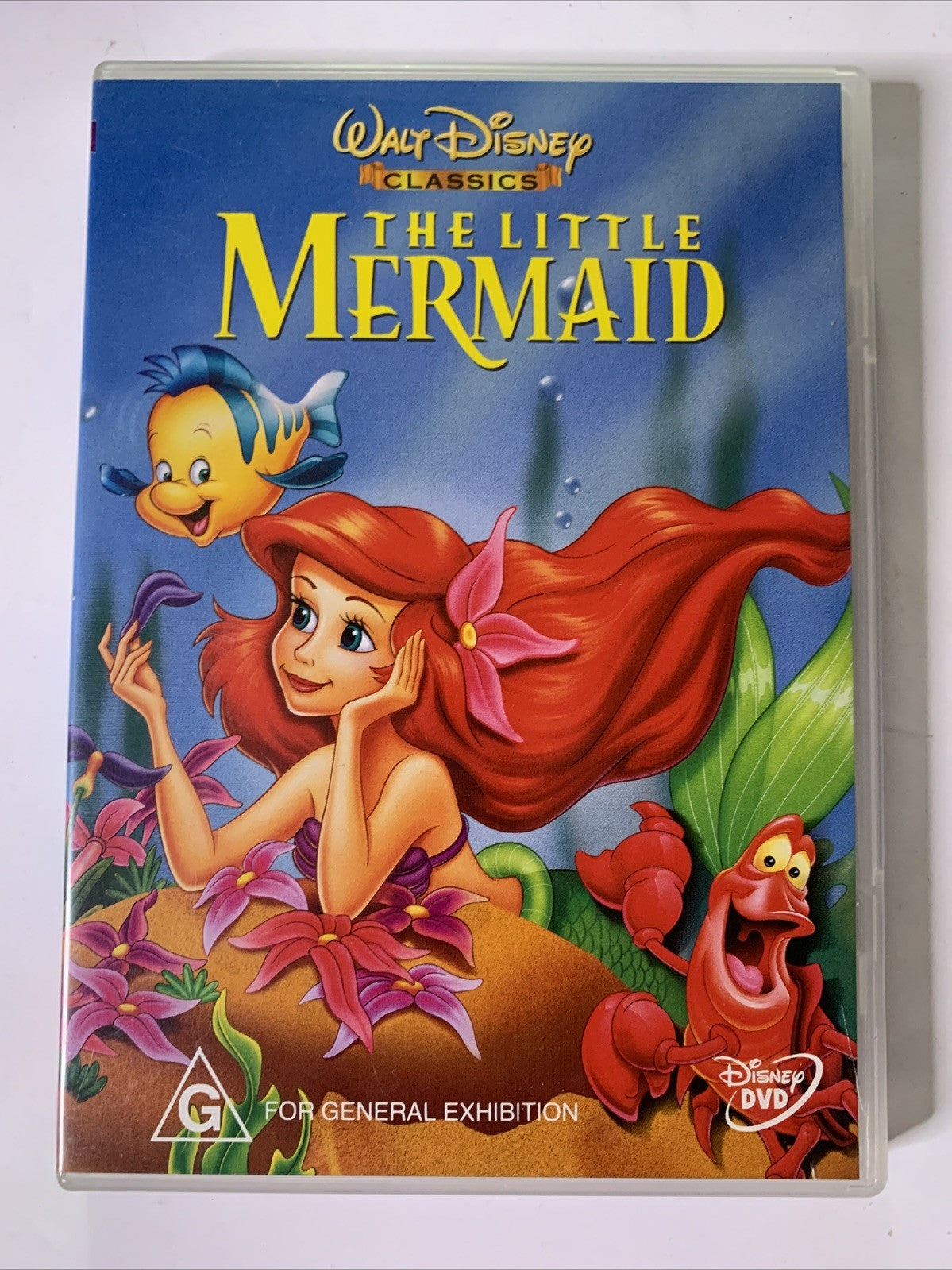 The Little Mermaid (DVD, 1989) Disney Animation Film Region 4