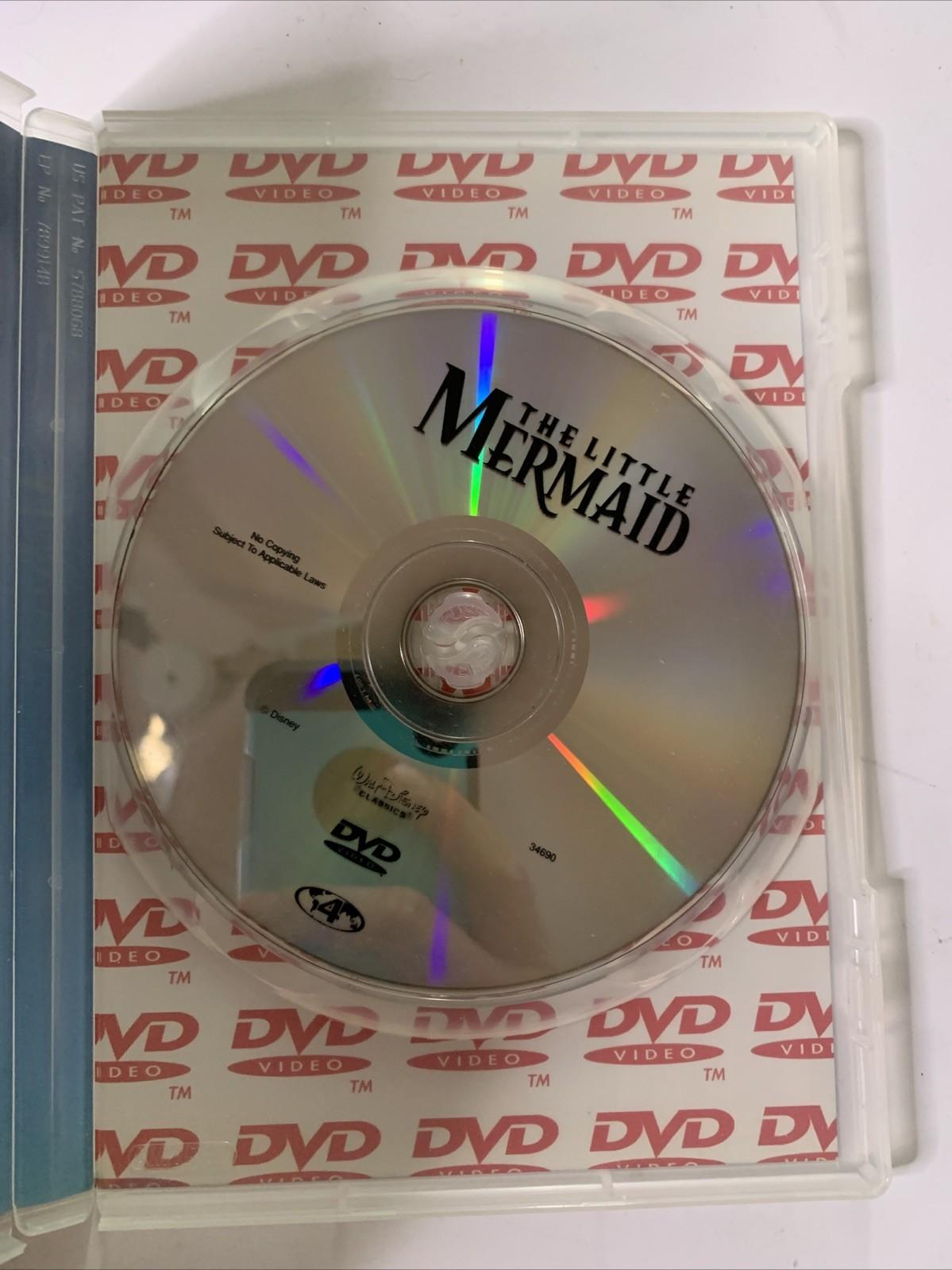 The Little Mermaid (DVD, 1989) Disney Animation Film Region 4