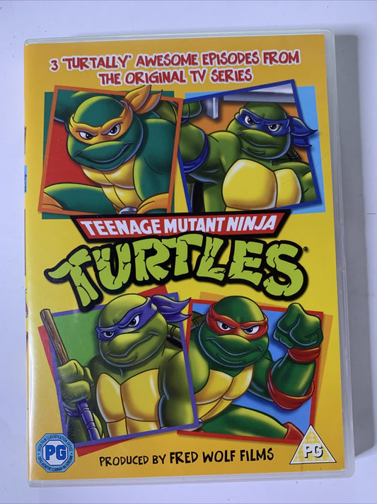 Teenage Mutant Ninja Turtles (DVD, 1987) Original Animated Series Region 2