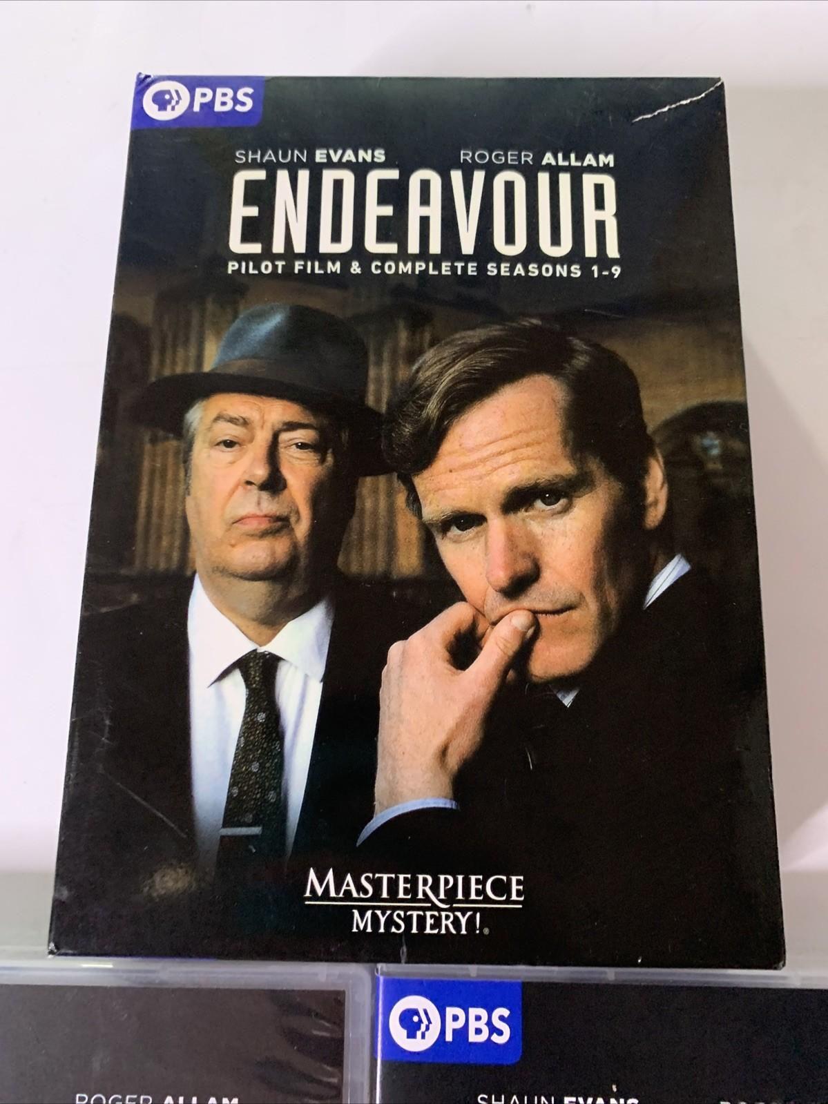 Endeavour : The Complete Series 1-9 (DVD, 2019) Region 1 *Missing 2 Discs