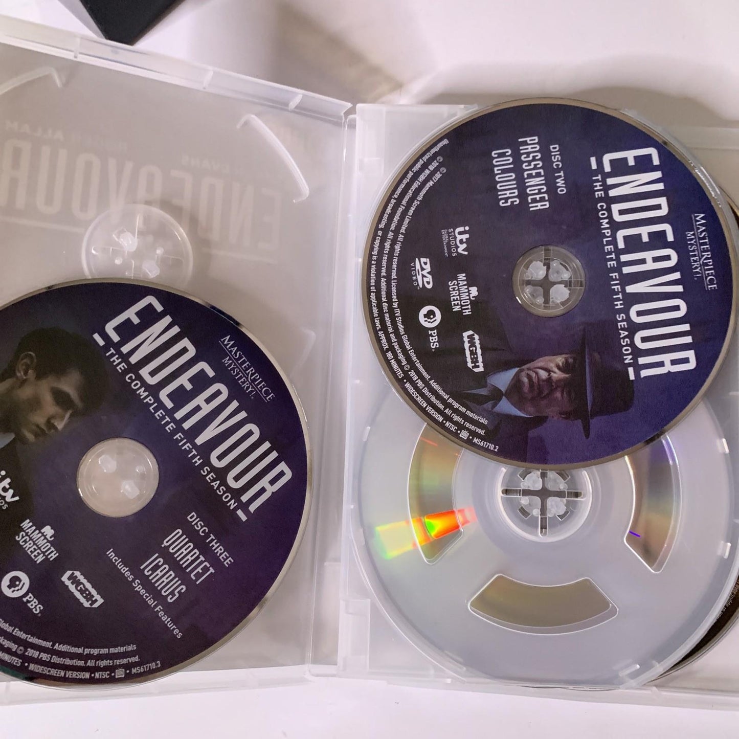 Endeavour : The Complete Series 1-9 (DVD, 2019) Region 1 *Missing 2 Discs