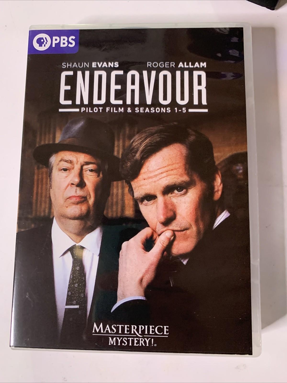 Endeavour : The Complete Series 1-9 (DVD, 2019) Region 1 *Missing 2 Discs