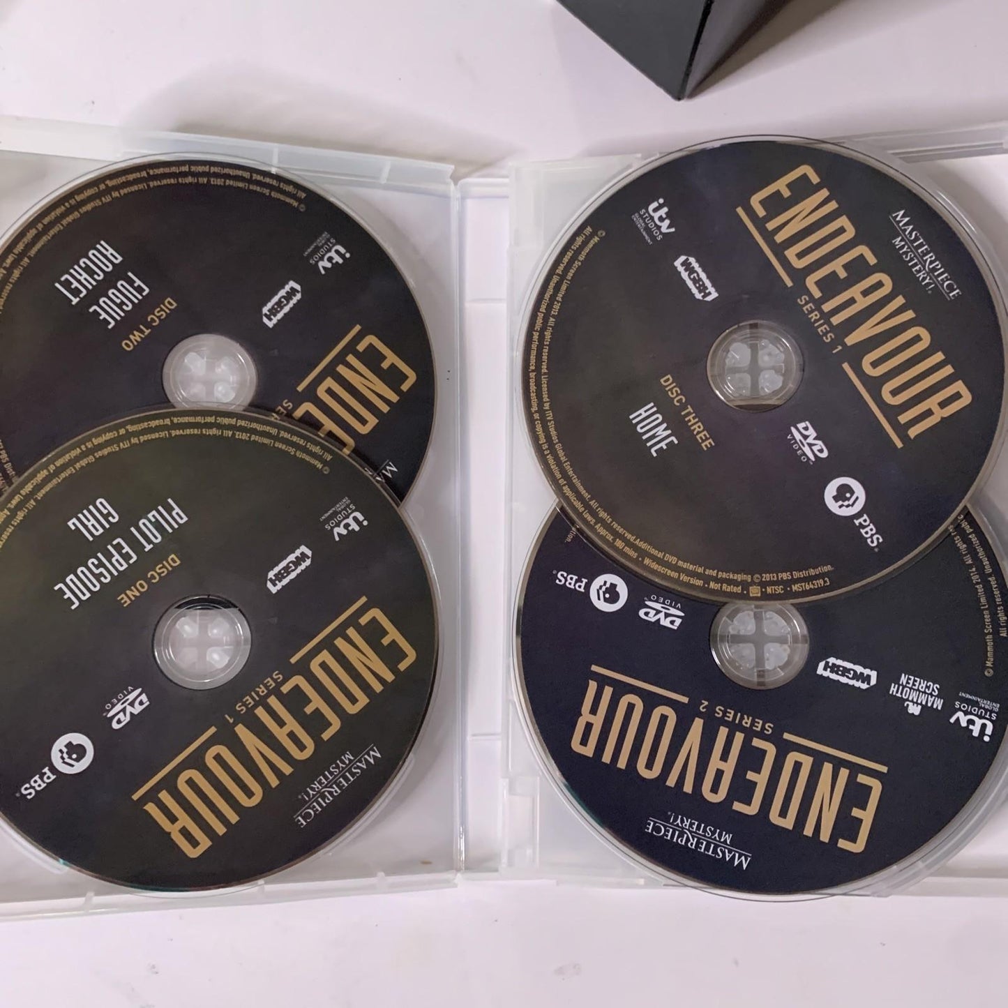 Endeavour : The Complete Series 1-9 (DVD, 2019) Region 1 *Missing 2 Discs