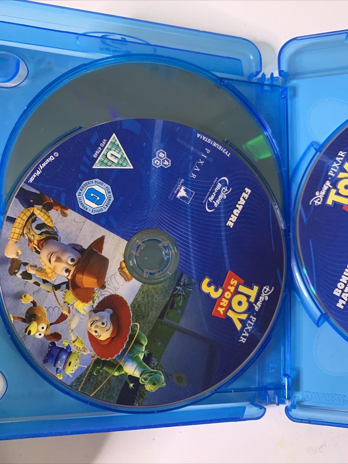 Toy Story 3 (Blu-ray + DVD, 2010, 3-Discs)  Pixar Animation