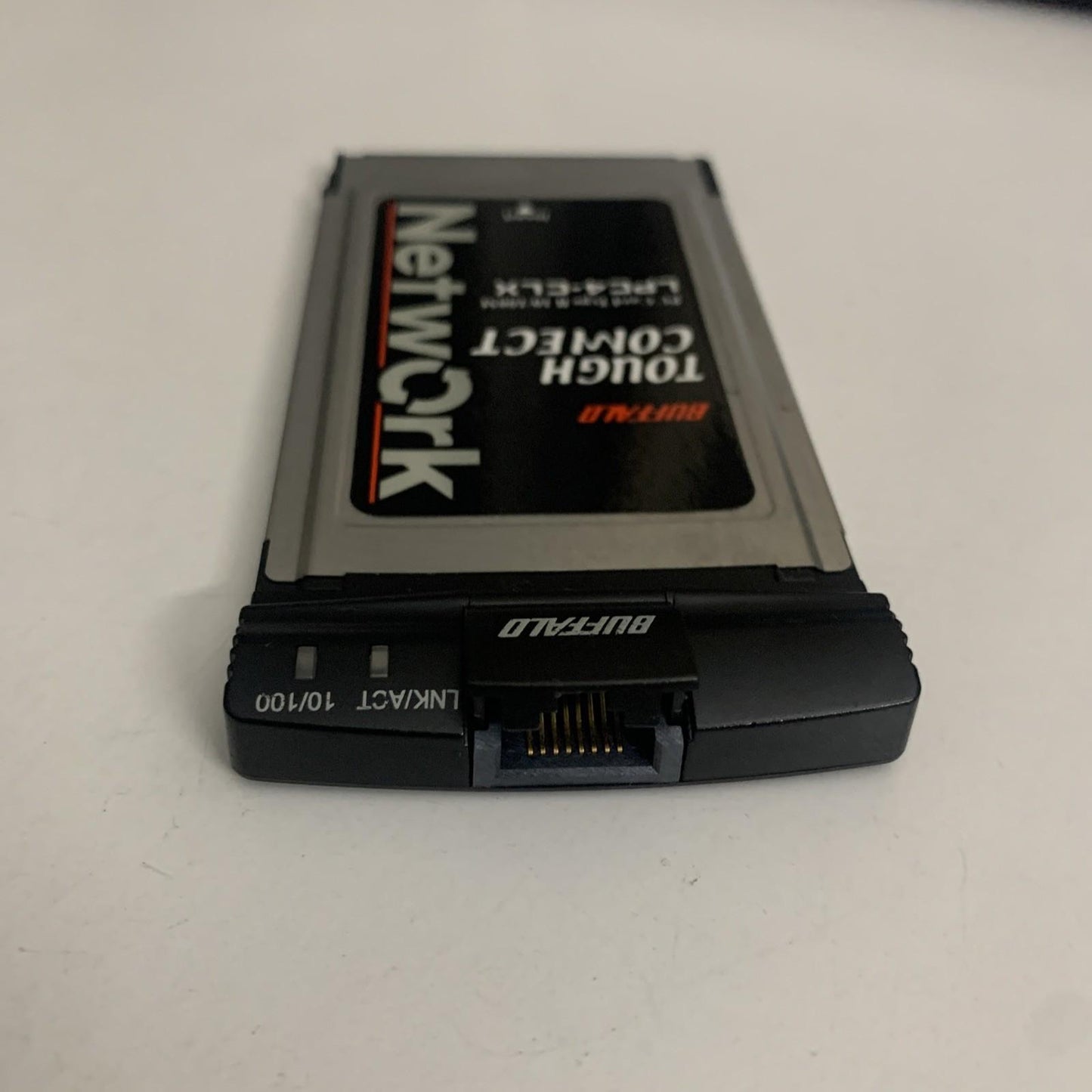 Buffalo Network Ethernet LAN Card PC Type II 10/100M Laptop PCMCIA LPC4-CLX