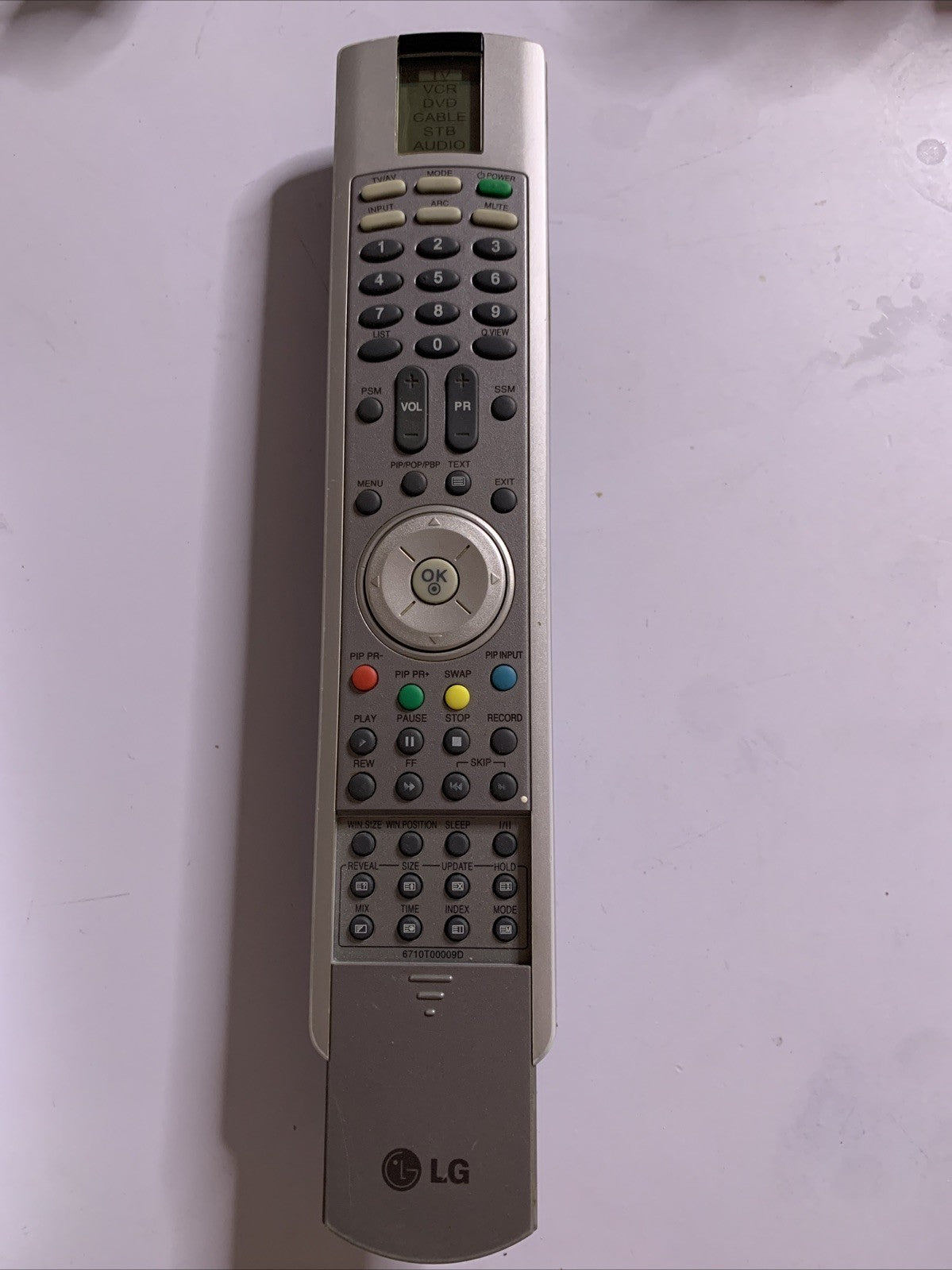 Genuine LG 6710T00009D Remote Control For TV DVD VCR Player