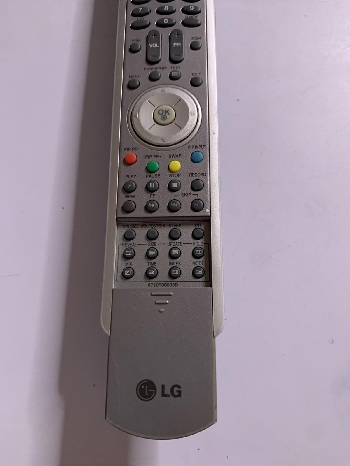 Genuine LG 6710T00009D Remote Control For TV DVD VCR Player