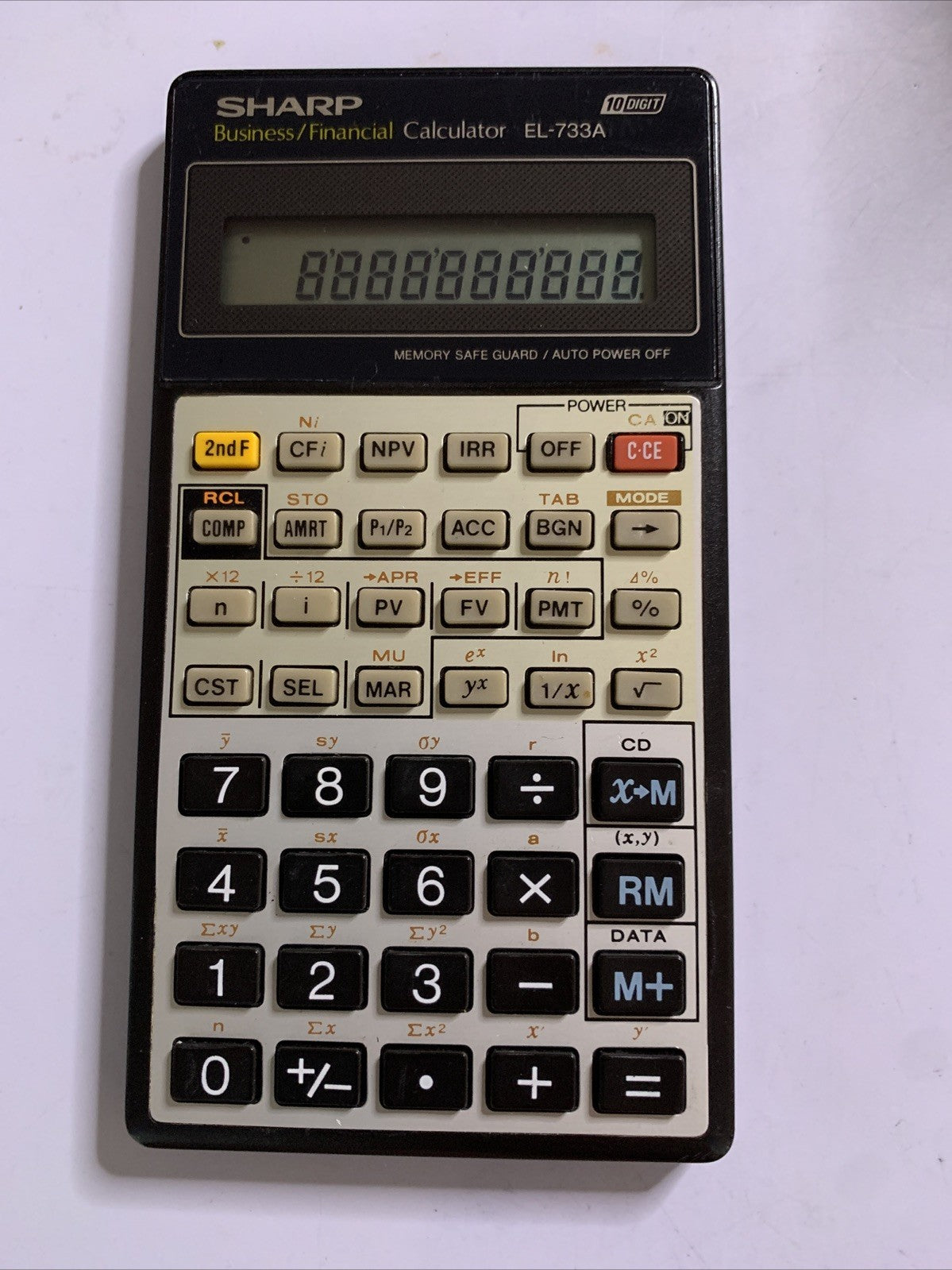 Sharp Business Financial Calculator EL-733A – Retro Unit