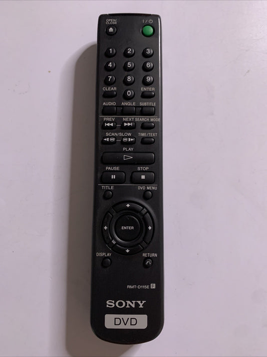 Genuine Sony RMT-D115E Remote Control For Sony DVD Player