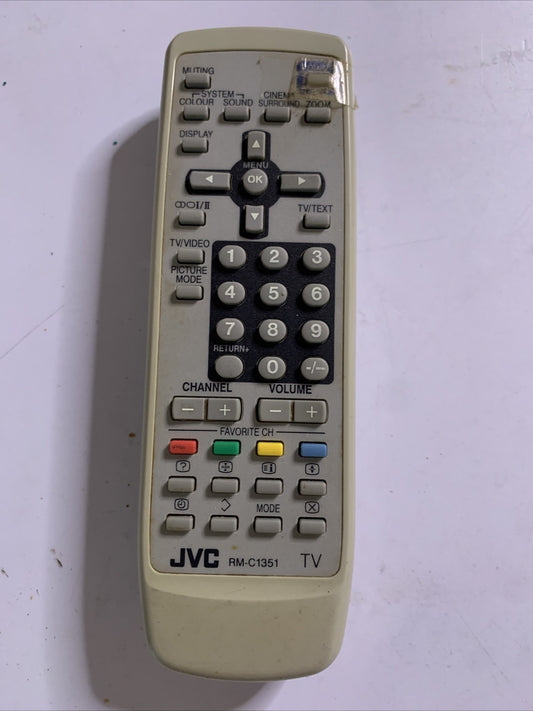 Genuine JVC RM-C1351 Remote Control For TV