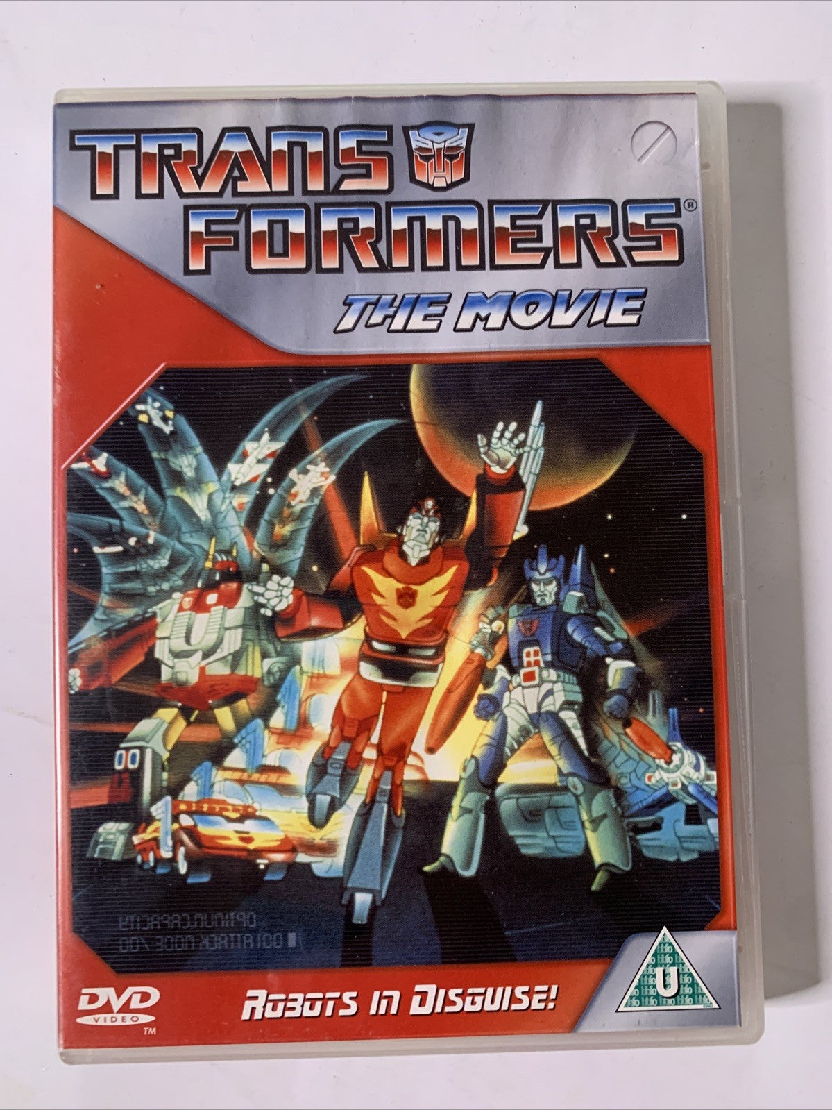 Transformers: The Animated Movie (DVD, 1986) Region 2