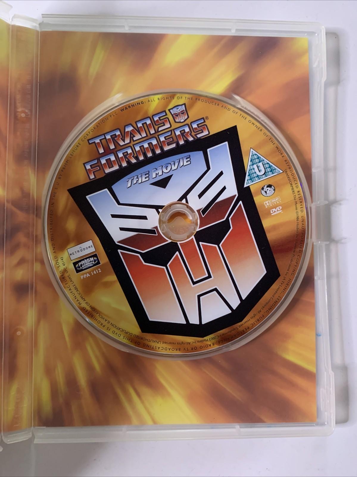 Transformers: The Animated Movie (DVD, 1986) Region 2