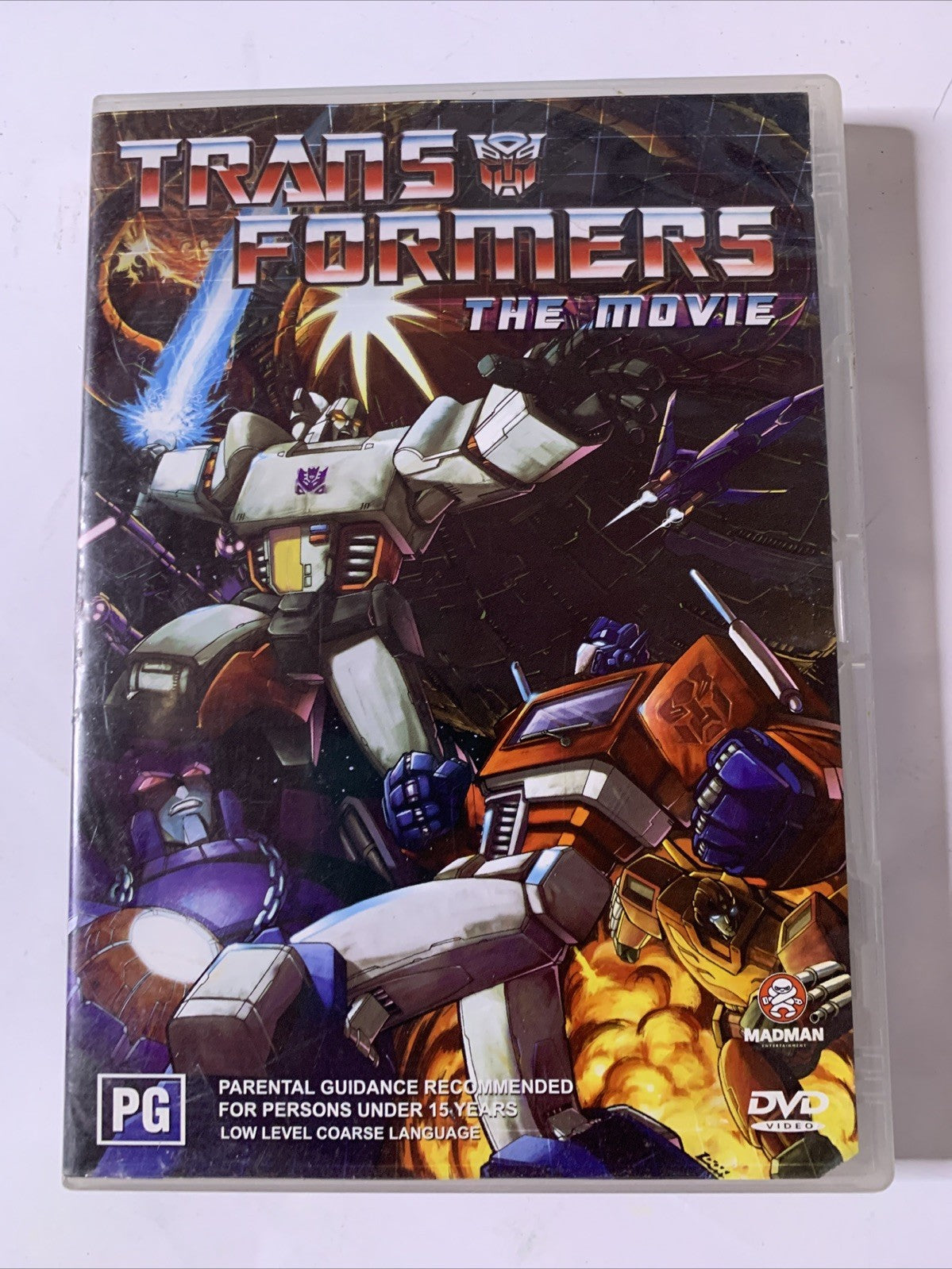 The Transformers: The Movie (DVD, 1986) Animated Film Region 4